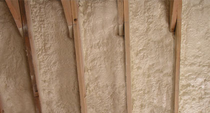 closed-cell spray foam for Mesa applications